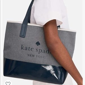 Kate spade New York triple compartment tote